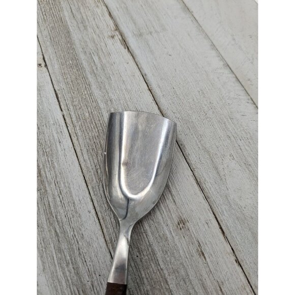 Vintage EKCO ETERNA #1 Mid Century Canoe Muffin Sugar Shovel Spoon Flatware - Picture 2 of 8